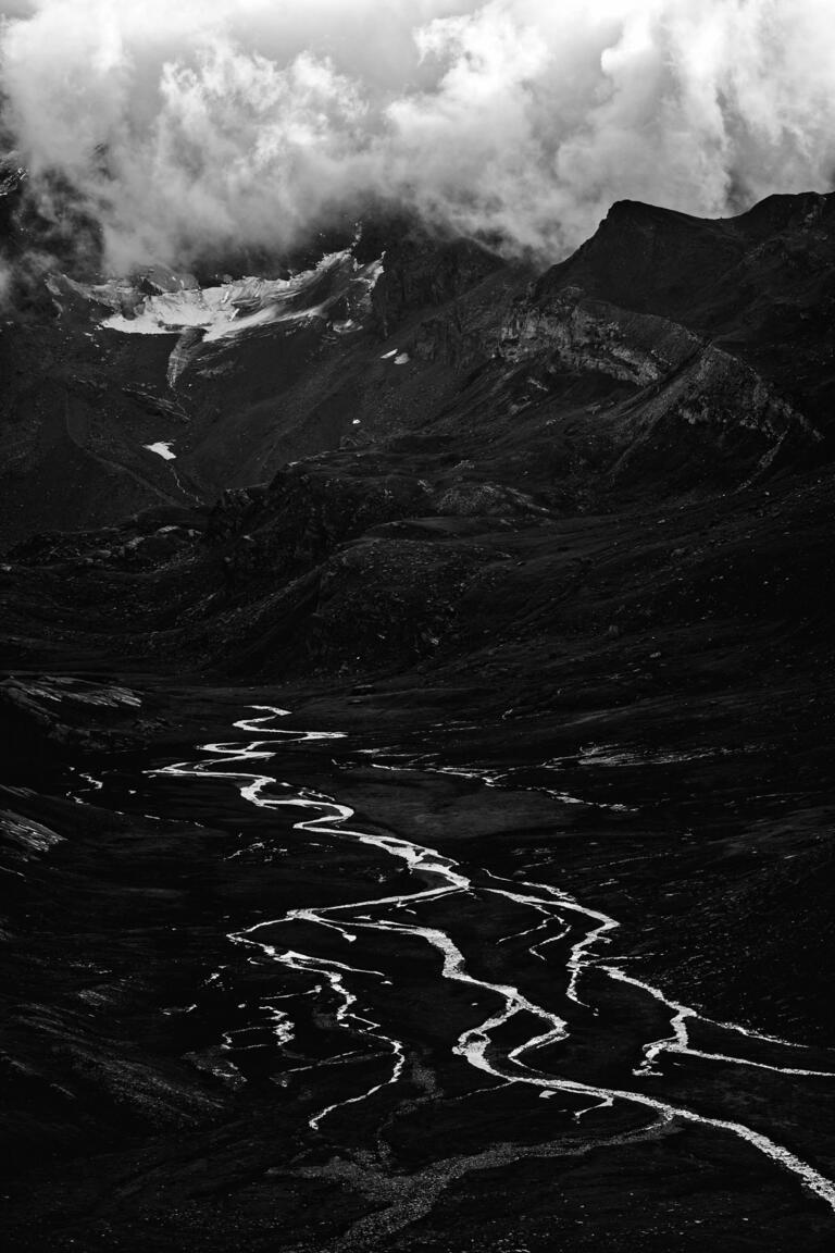 Luqel Wasserfilter Outdoorshooting in den Westalpen